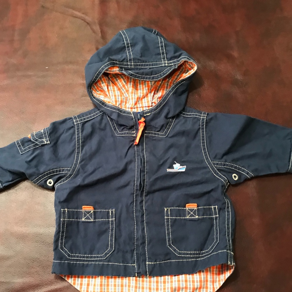 Oshkosh Navy blue baby fall jacket!